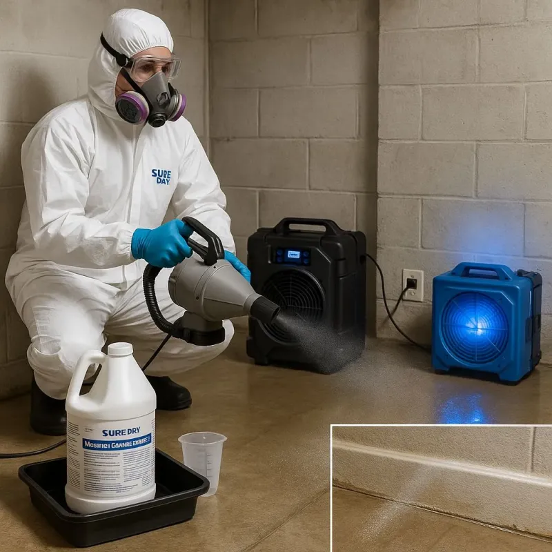 Sanitization and Odor Removal process in Yellow Springs, OH