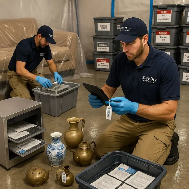 Content Protection and Restoration process in Yellow Springs, OH