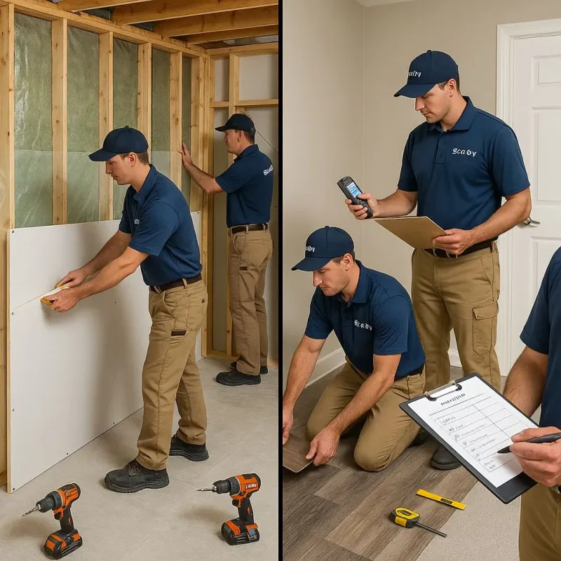 Repairs and Reconstruction process in Yellow Springs, OH